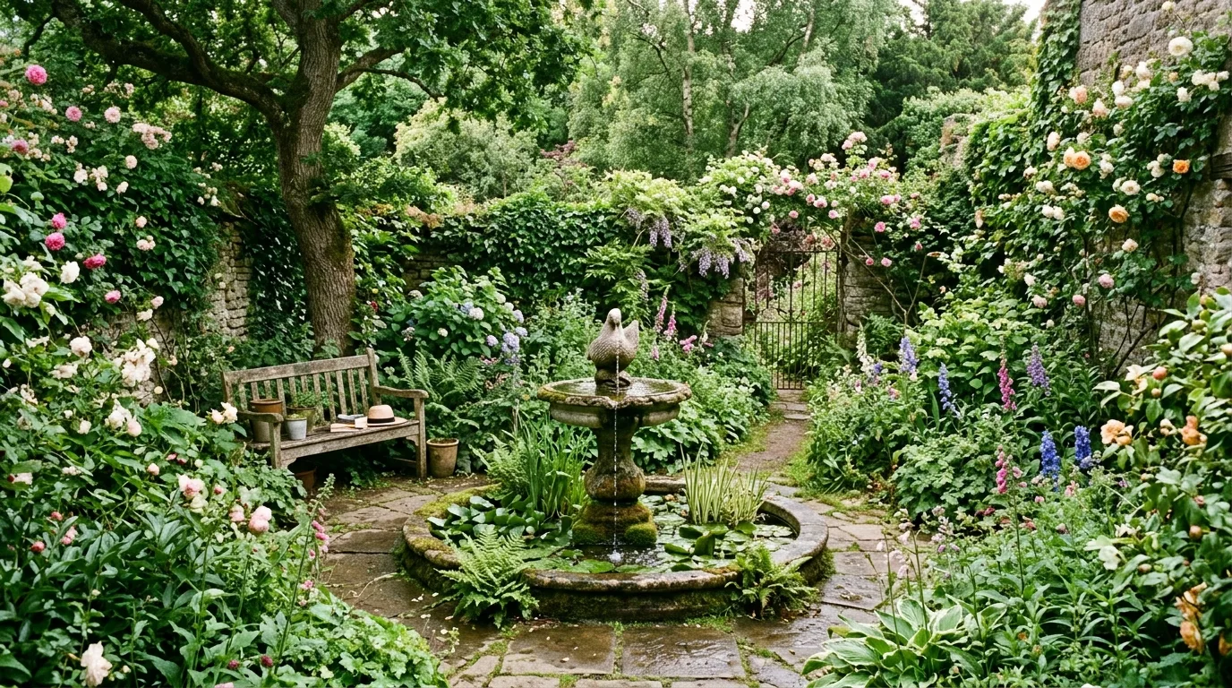 Tucked-Away Seating Nook